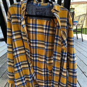 yellow flannel
